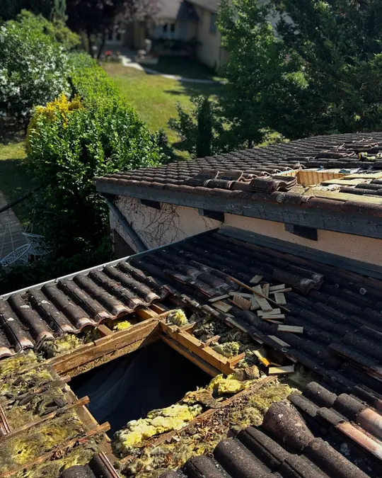 Création de trémie avant pose d'un Velux