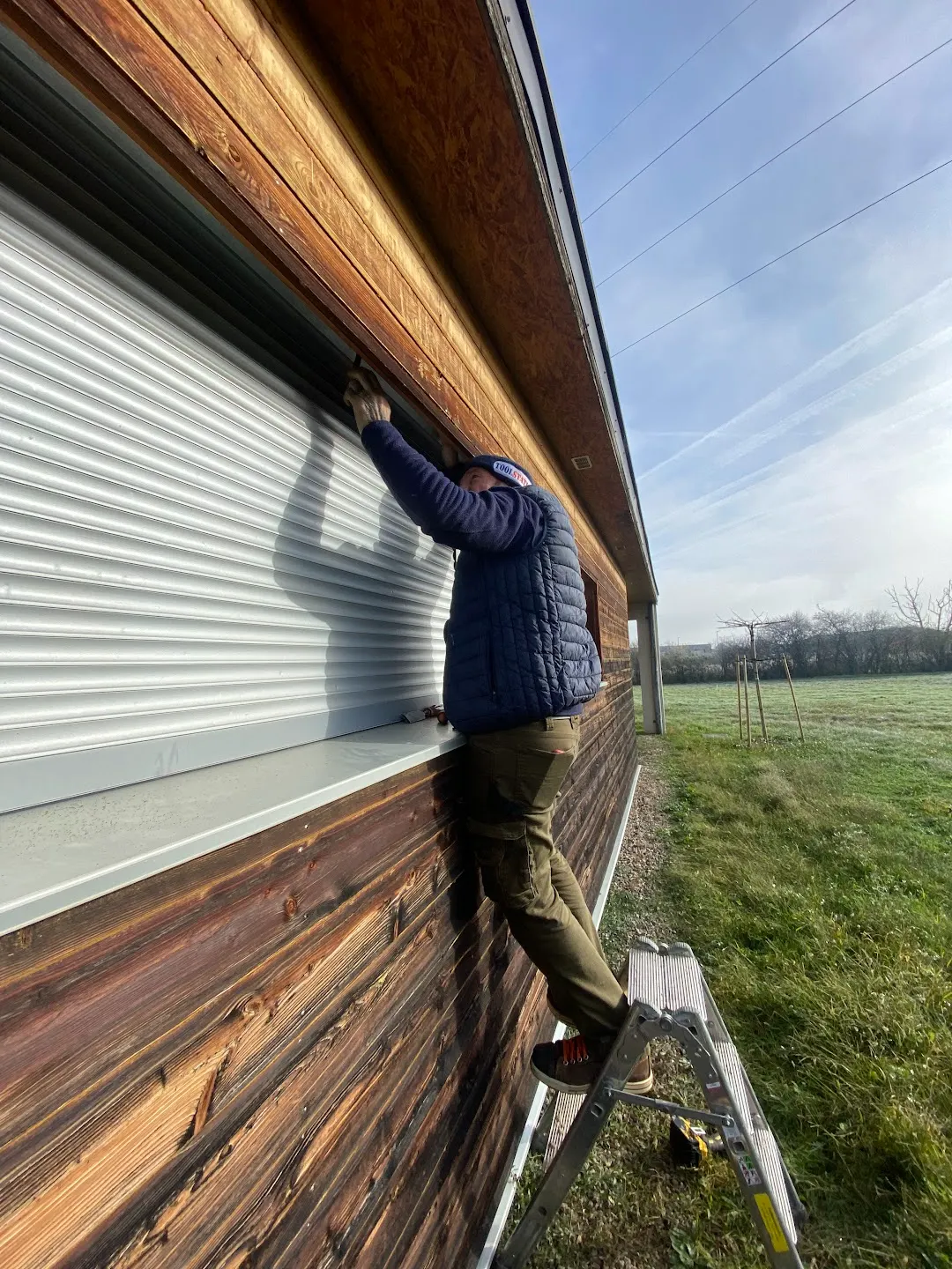 Remplacement du moteur d'un volet roulant à Montbrison