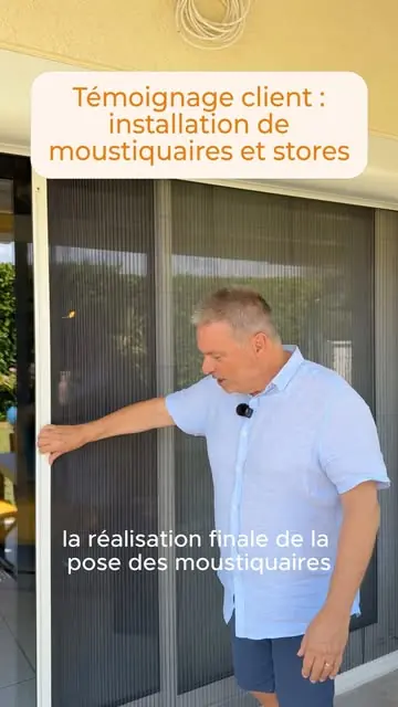 Stores et moustiquaires à Roanne : « La finition est parfaite »